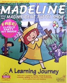 Box cover for Madeline and the Magnificent Puppet Show on the Microsoft Windows.