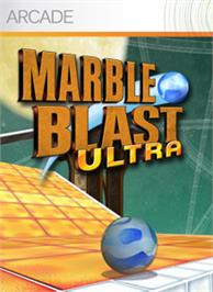 Box cover for Marble Blast Ultra on the Microsoft Windows.