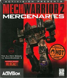 Box cover for MechWarrior 2 - Mercenaries on the Microsoft Windows.
