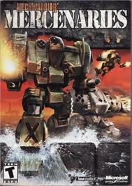Box cover for MechWarrior 4 - Mercenaries on the Microsoft Windows.