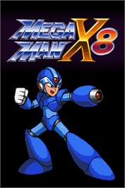 Box cover for Mega Man X8 on the Microsoft Windows.