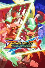 Box cover for Mega Man Zero/ZX Legacy Collection on the Microsoft Windows.