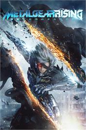 Box cover for Metal Gear Rising - Revengeance on the Microsoft Windows.