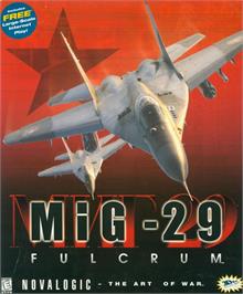 Box cover for MiG-29 Fulcrum on the Microsoft Windows.