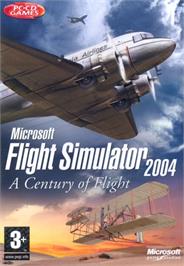 Box cover for Microsoft Flight Simulator 2004 - A Century of Flight on the Microsoft Windows.