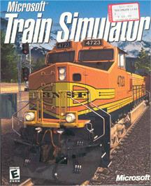 Box cover for Microsoft Train Simulator on the Microsoft Windows.