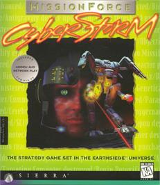 Box cover for MissionForce - CyberStorm on the Microsoft Windows.