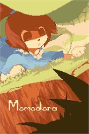 Box cover for Momodora on the Microsoft Windows.