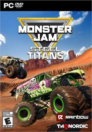 Box cover for Monster Jam - Steel Titans on the Microsoft Windows.