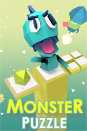 Box cover for Monster Puzzle on the Microsoft Windows.