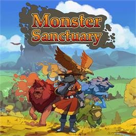 Box cover for Monster Sanctuary on the Microsoft Windows.