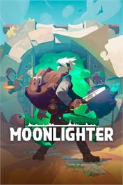 Box cover for Moonlighter on the Microsoft Windows.