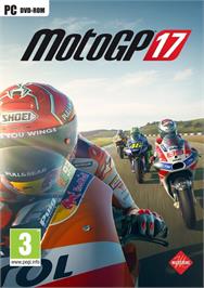 Box cover for MotoGP 17 on the Microsoft Windows.
