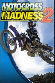 Box cover for Motocross Madness 2 on the Microsoft Windows.