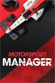 Box cover for Motorsport Manager on the Microsoft Windows.