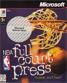 Box cover for NBA Full Court Press on the Microsoft Windows.