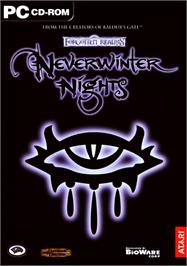 Box cover for Neverwinter Nights on the Microsoft Windows.