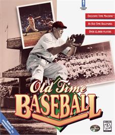 Box cover for Old Time Baseball on the Microsoft Windows.