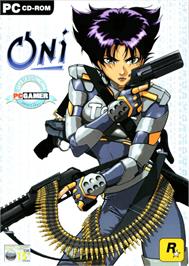 Box cover for Oni on the Microsoft Windows.