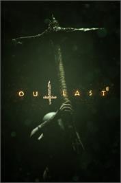 Box cover for Outlast 2 on the Microsoft Windows.