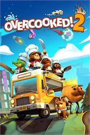 Box cover for Overcooked! 2 on the Microsoft Windows.