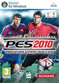 Box cover for PES 2010 - Pro Evolution Soccer on the Microsoft Windows.