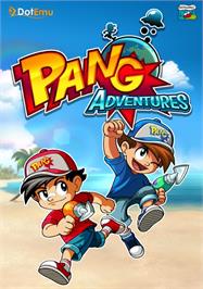 Box cover for Pang Adventures on the Microsoft Windows.