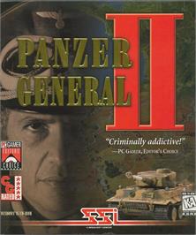 Box cover for Panzer General 2 on the Microsoft Windows.