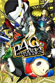 Box cover for Persona 4 Golden on the Microsoft Windows.
