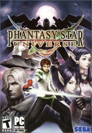 Box cover for Phantasy Star Universe on the Microsoft Windows.