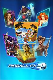 Box cover for Pinball FX3 on the Microsoft Windows.