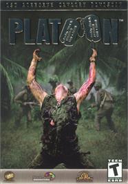 Box cover for Platoon on the Microsoft Windows.