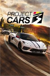 Box cover for Project Cars 3 on the Microsoft Windows.