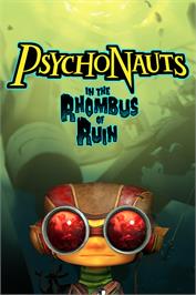 Box cover for Psychonauts in the Rhombus of Ruin on the Microsoft Windows.