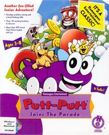 Box cover for Putt-Putt Joins the Parade on the Microsoft Windows.