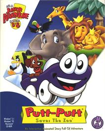Box cover for Putt-Putt Saves the Zoo on the Microsoft Windows.