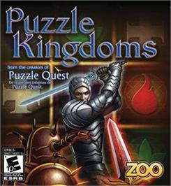 Box cover for Puzzle Kingdoms on the Microsoft Windows.