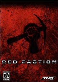 Box cover for Red Faction on the Microsoft Windows.