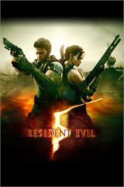Box cover for Resident Evil 5 on the Microsoft Windows.