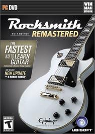 Box cover for Rocksmith 2014 Edition - Remastered on the Microsoft Windows.