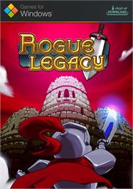 Box cover for Rogue Legacy on the Microsoft Windows.