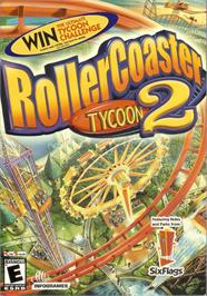 Box cover for RollerCoaster Tycoon 2 on the Microsoft Windows.
