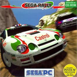 Box cover for SEGA Rally Championship on the Microsoft Windows.