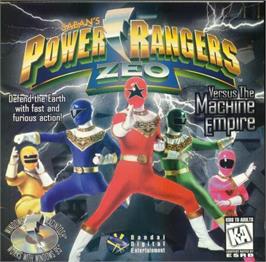 Box cover for Saban's Power Rangers Zeo Versus The Machine Empire on the Microsoft Windows.