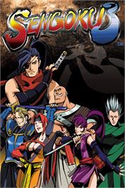 Box cover for Sengoku 3 on the Microsoft Windows.