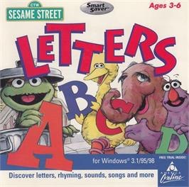 Box cover for Sesame Street - Letters on the Microsoft Windows.