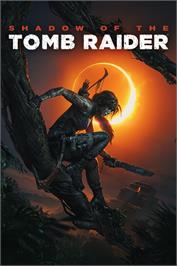 Box cover for Shadow of the Tomb Raider on the Microsoft Windows.