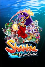 Box cover for Shantae and the Seven Sirens on the Microsoft Windows.