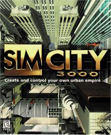 Box cover for SimCity 3000 on the Microsoft Windows.