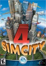 Box cover for SimCity 4 on the Microsoft Windows.